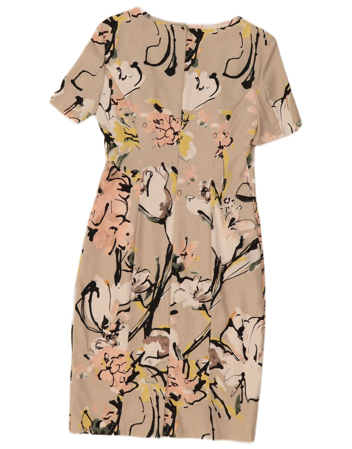 Gerry Weber Vestido tubo para mujer Reino Unido 42 Medio Beige Floral