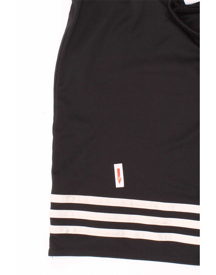 Adidas Boys Climalite Sport Shorts 11-12 años Grande Negro Poliéster