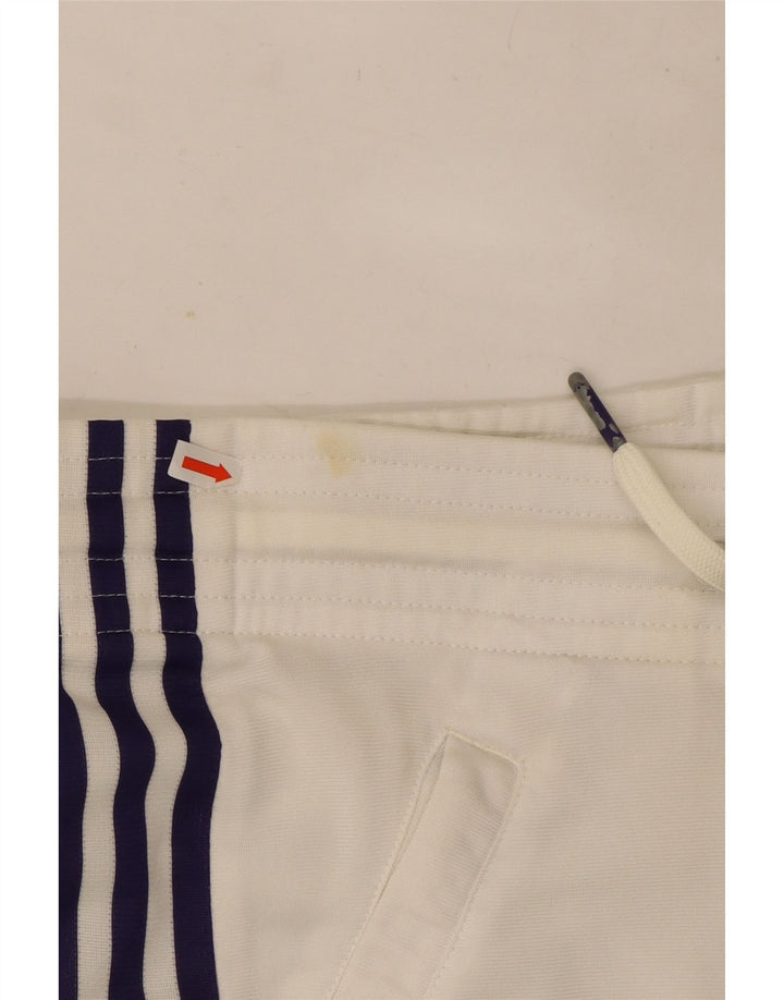 Adidas Pantalones de chándal para mujer EU 42 Large Blanco Poliéster