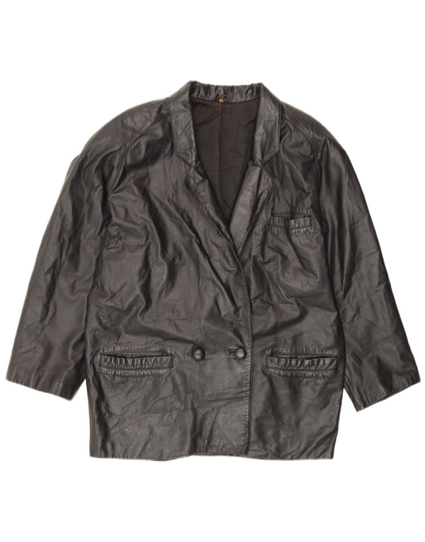 Charles Vogele Chaqueta tipo blazer extragrande para mujer EU 40 Mediano Negro