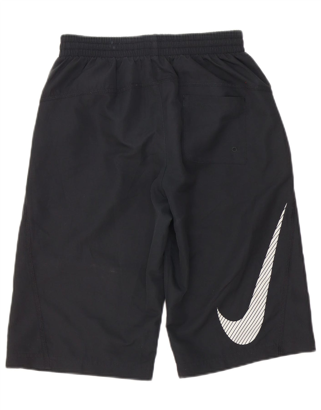 Nike Pantalones cortos deportivos con gráficos para niños, 12-13 años, grande, negro