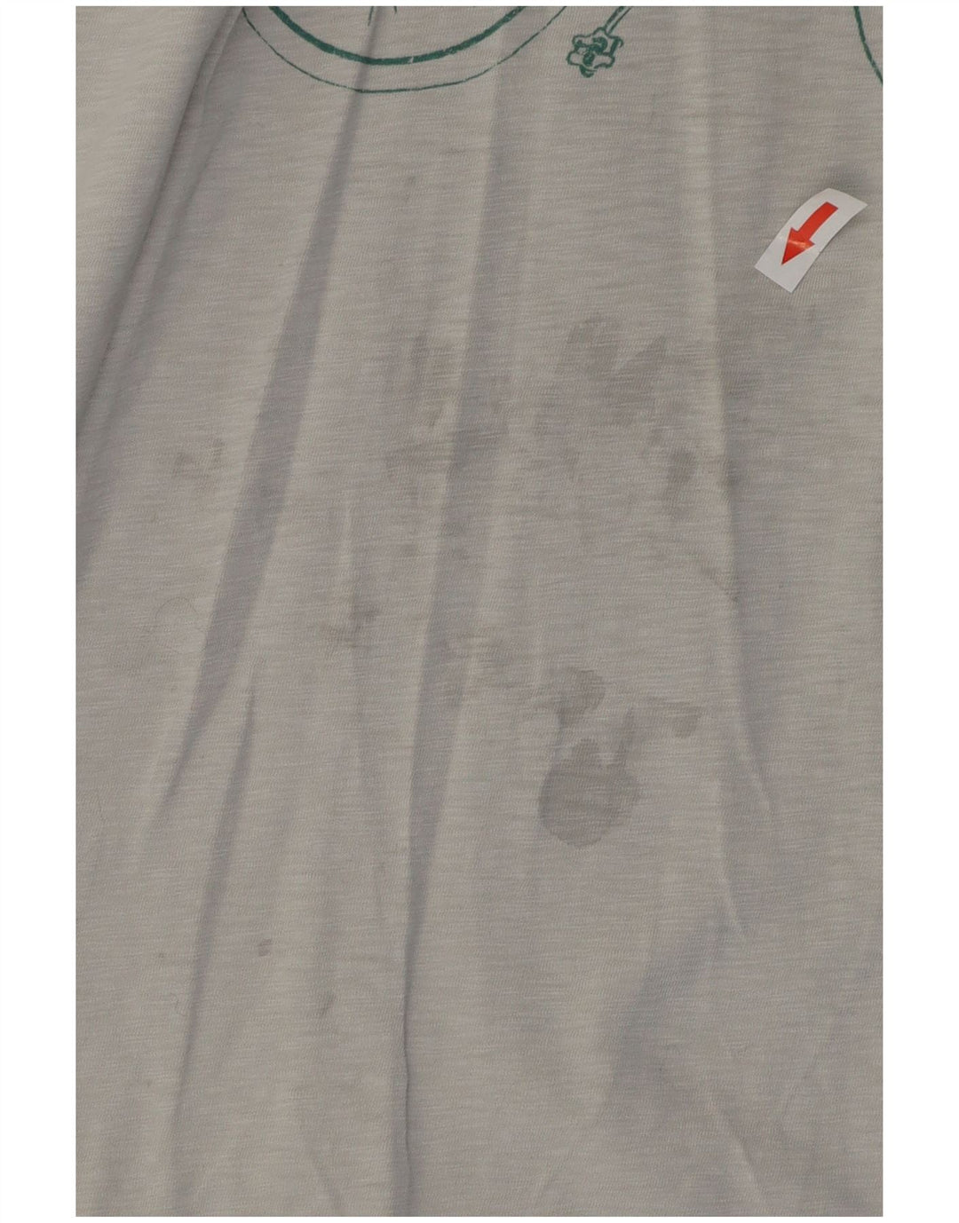 Camiseta gráfica para hombre de White Stuff, parte superior de algodón gris medio
