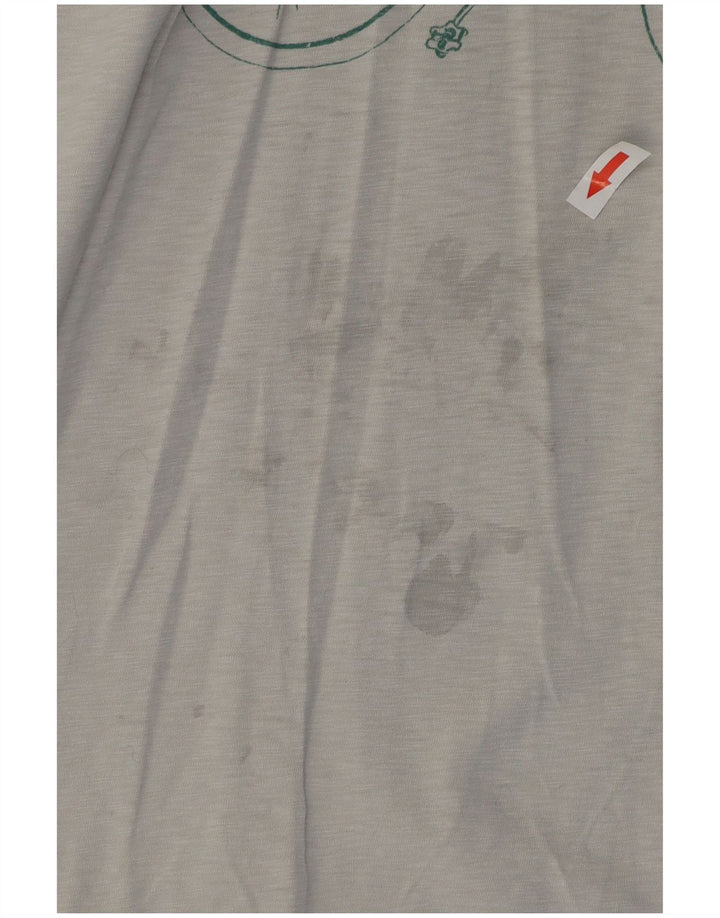 Camiseta gráfica para hombre de White Stuff, parte superior de algodón gris medio