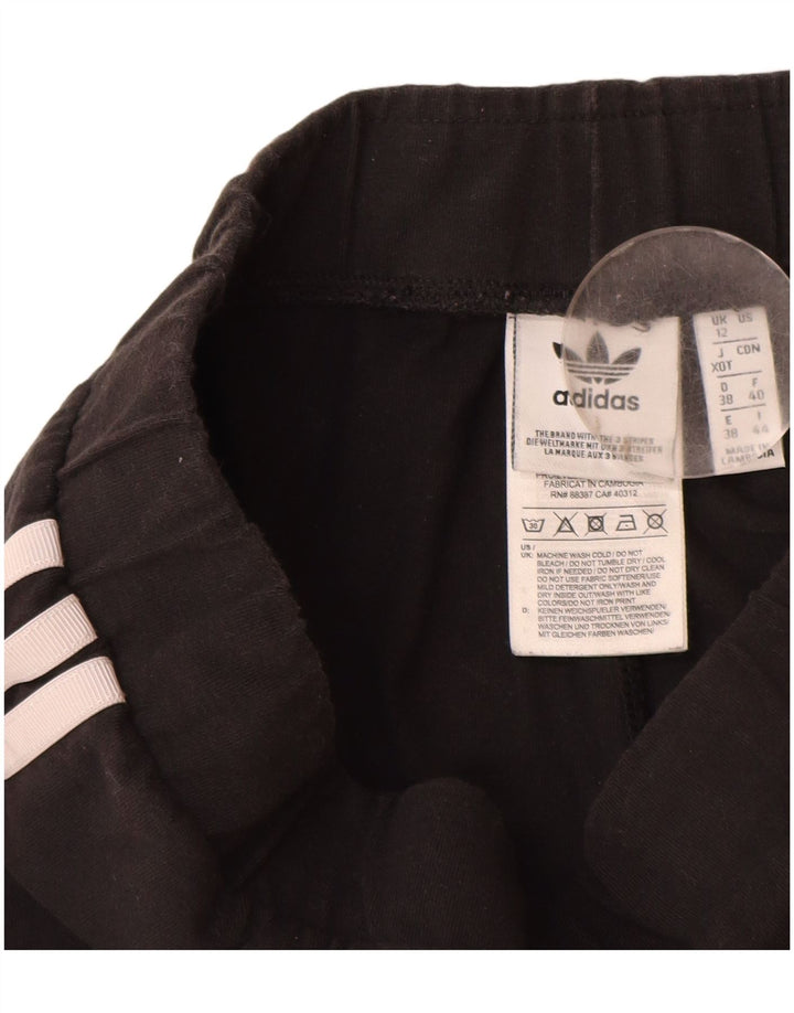 Adidas Leggings para mujer Reino Unido 12 Mediano Negro Algodón