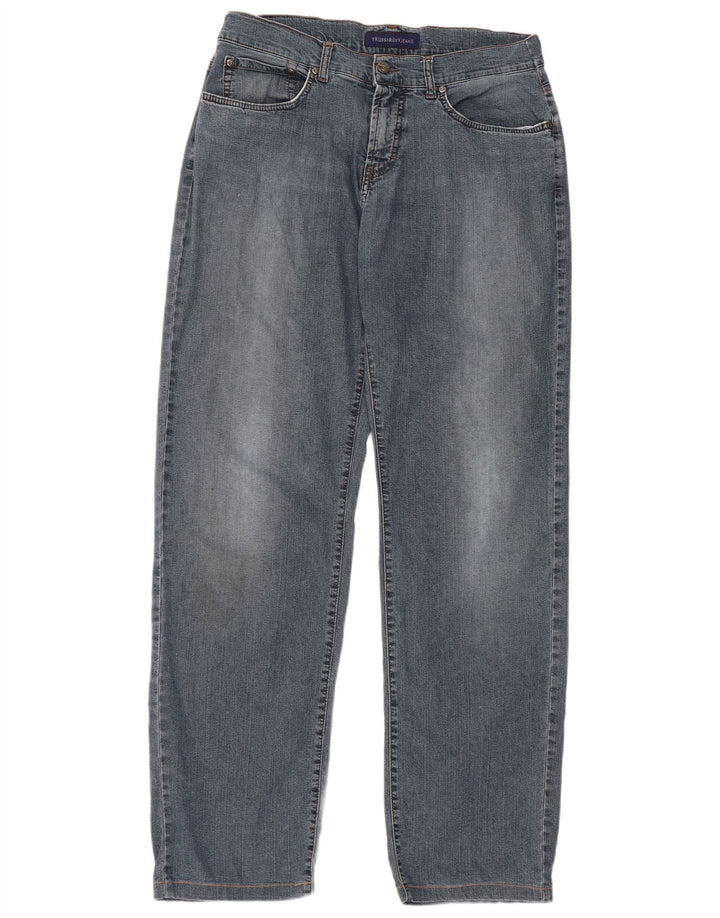 Vaqueros Trussardi Hombre Rectos W34 L32 Azul Algodón