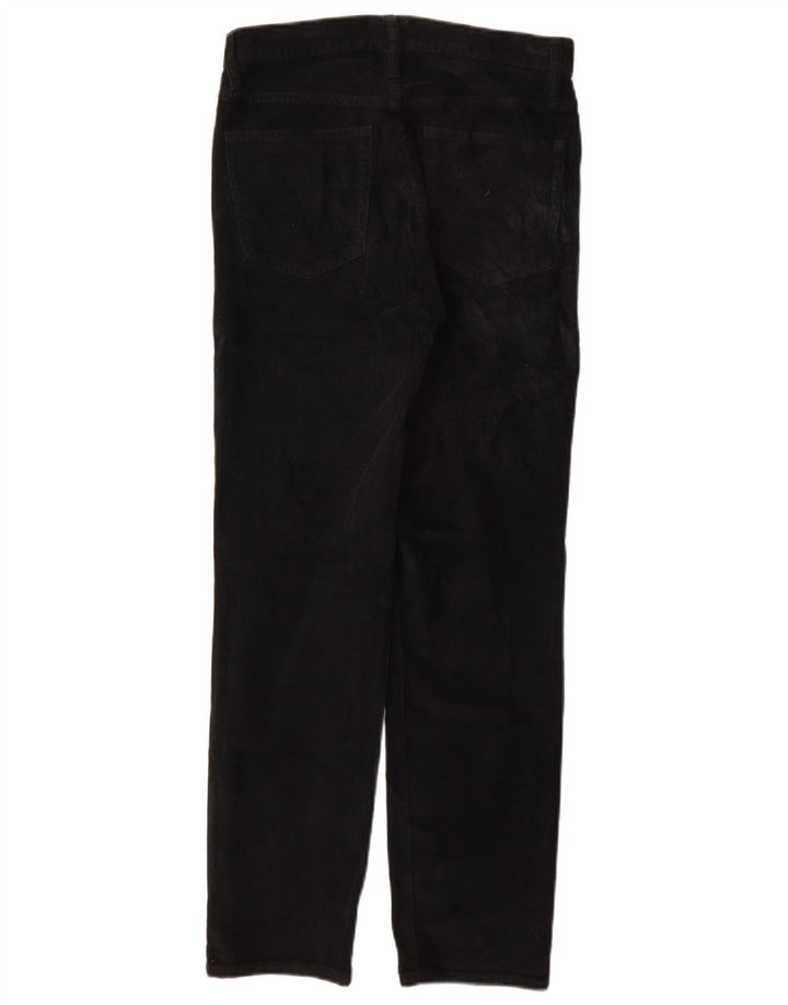 J. CREW Pantalones de pana ajustados para mujer W27 L27 Algodón negro