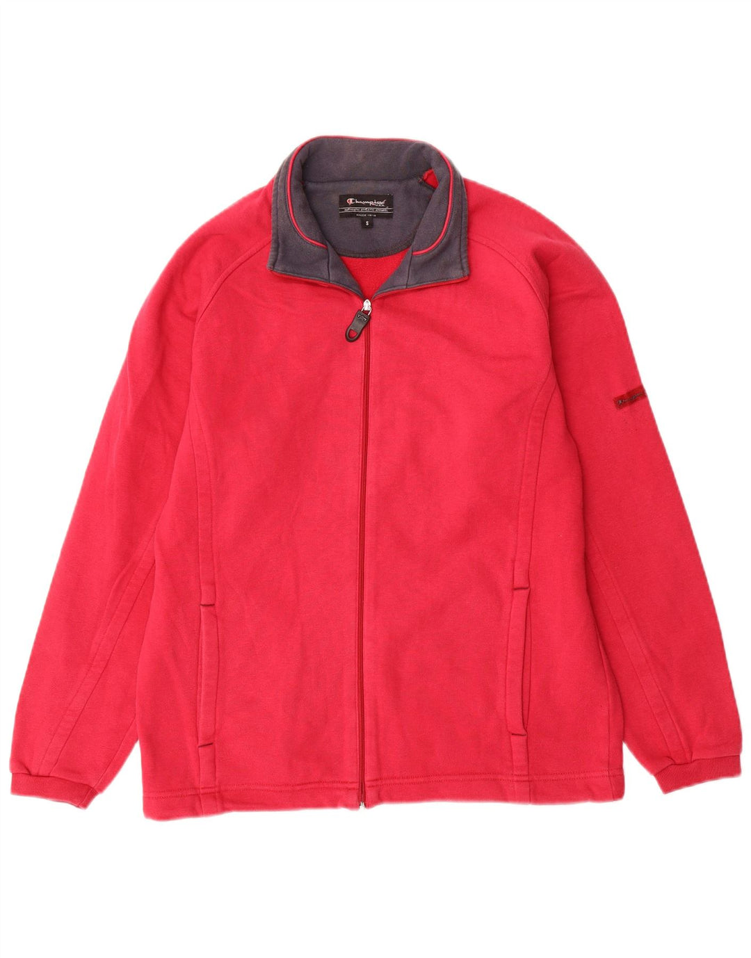 Champion Chaqueta de chándal extragrande para mujer UK 10 Small Red Cotton