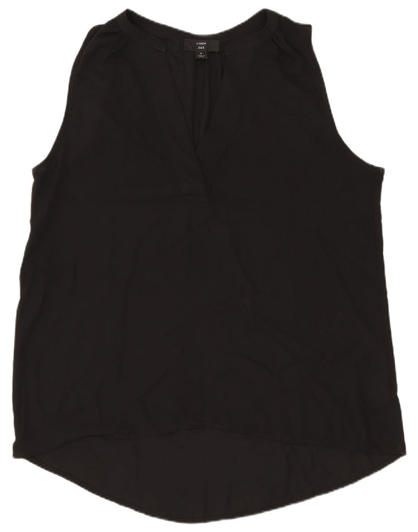 J. Crew Blusa extragrande sin mangas 365 para mujer UK 40 Small Negro