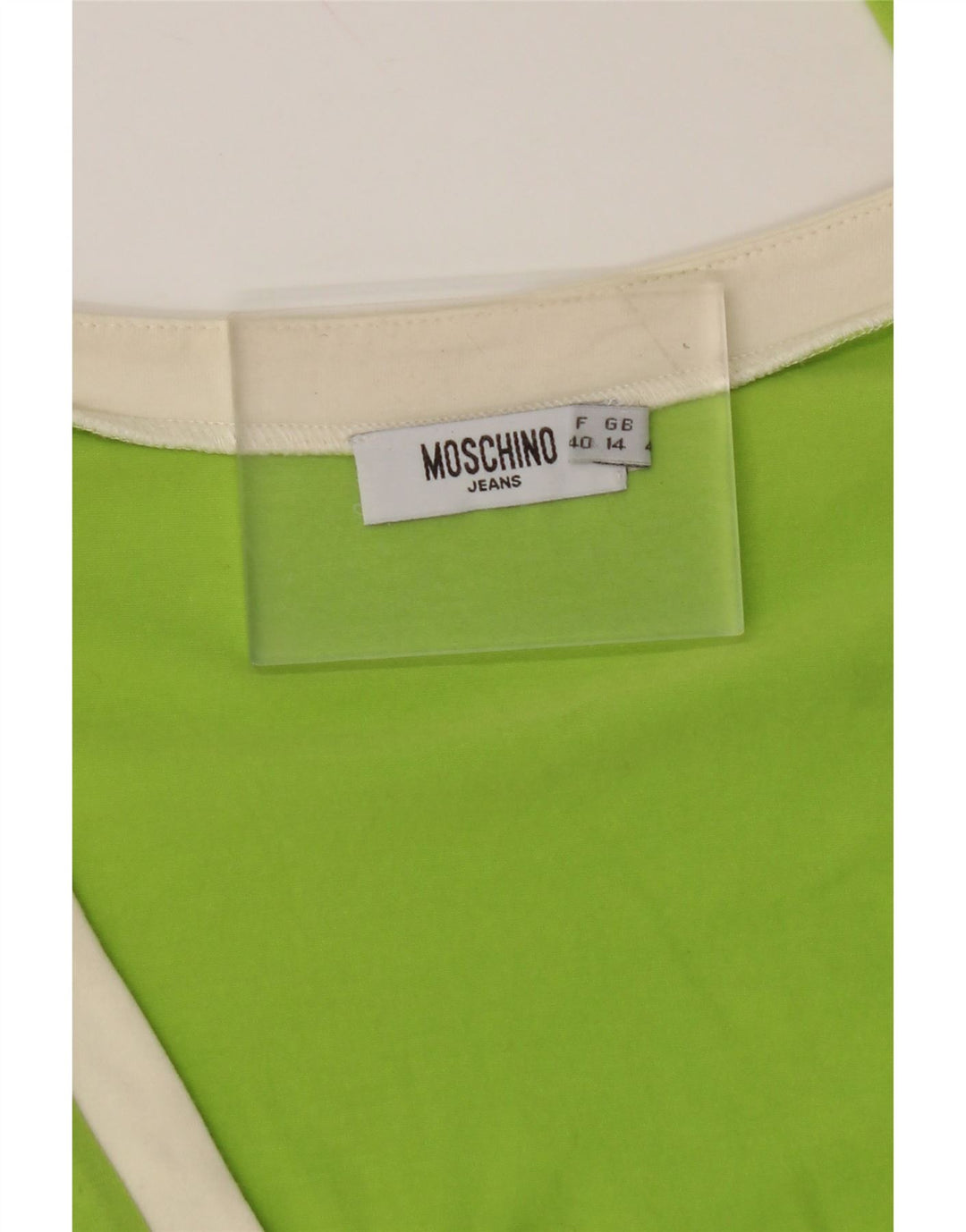 MOSCHINO Cárdigan para mujer UK 44 Verde medio