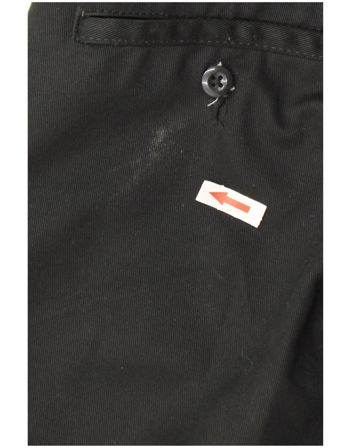 Pantalón Chino Recto Dickies Mujer W26 L28 Poliéster Negro