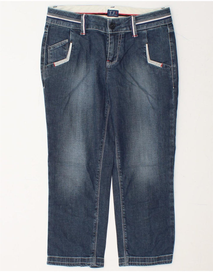 TRUSSARDI Womens Capri Jeans W25 L20 Blue Cotton Vintage Trussardi and Second-Hand Trussardi from Messina Hembry 