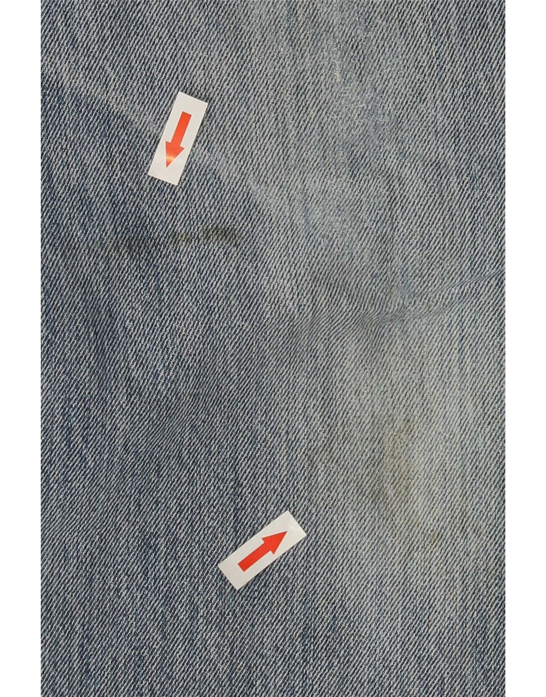 Levi's Jeans rectos desgastados 501 para hombre W34 L32 Algodón azul
