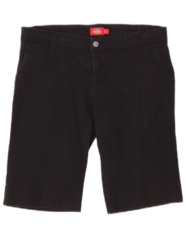 Dickies Pantalones cortos chinos para mujer US 11 Large W32 Algodón negro