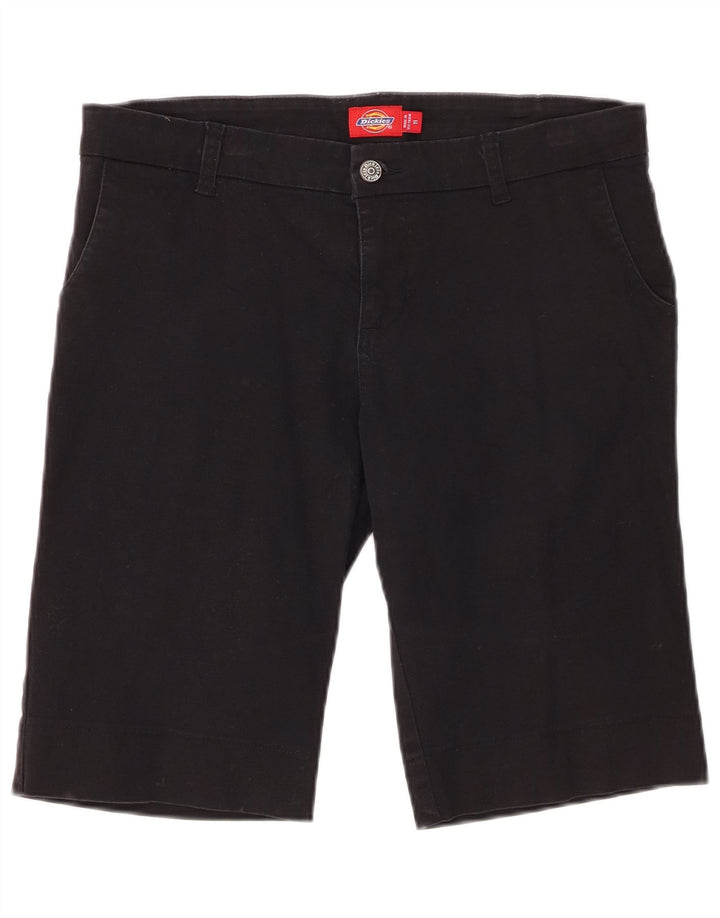 Dickies Pantalones cortos chinos para mujer US 11 Large W32 Algodón negro