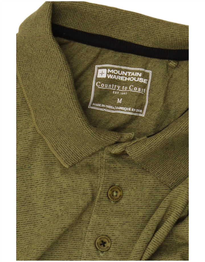 Polo para hombre Mountain Warehouse Caqui mediano