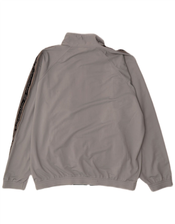 CHAMPION Mens USA Graphic Chándal Top Chaqueta XL Gris Colorblock