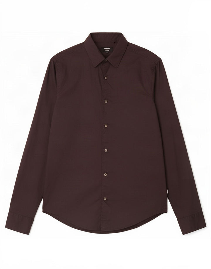 Camisa Superdry Hombre Pequeña Algodón Negro