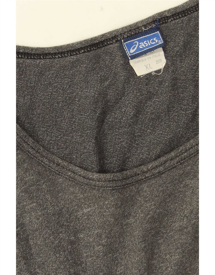 Asics Hombre Graphic Vest Top XL Algodón moteado gris