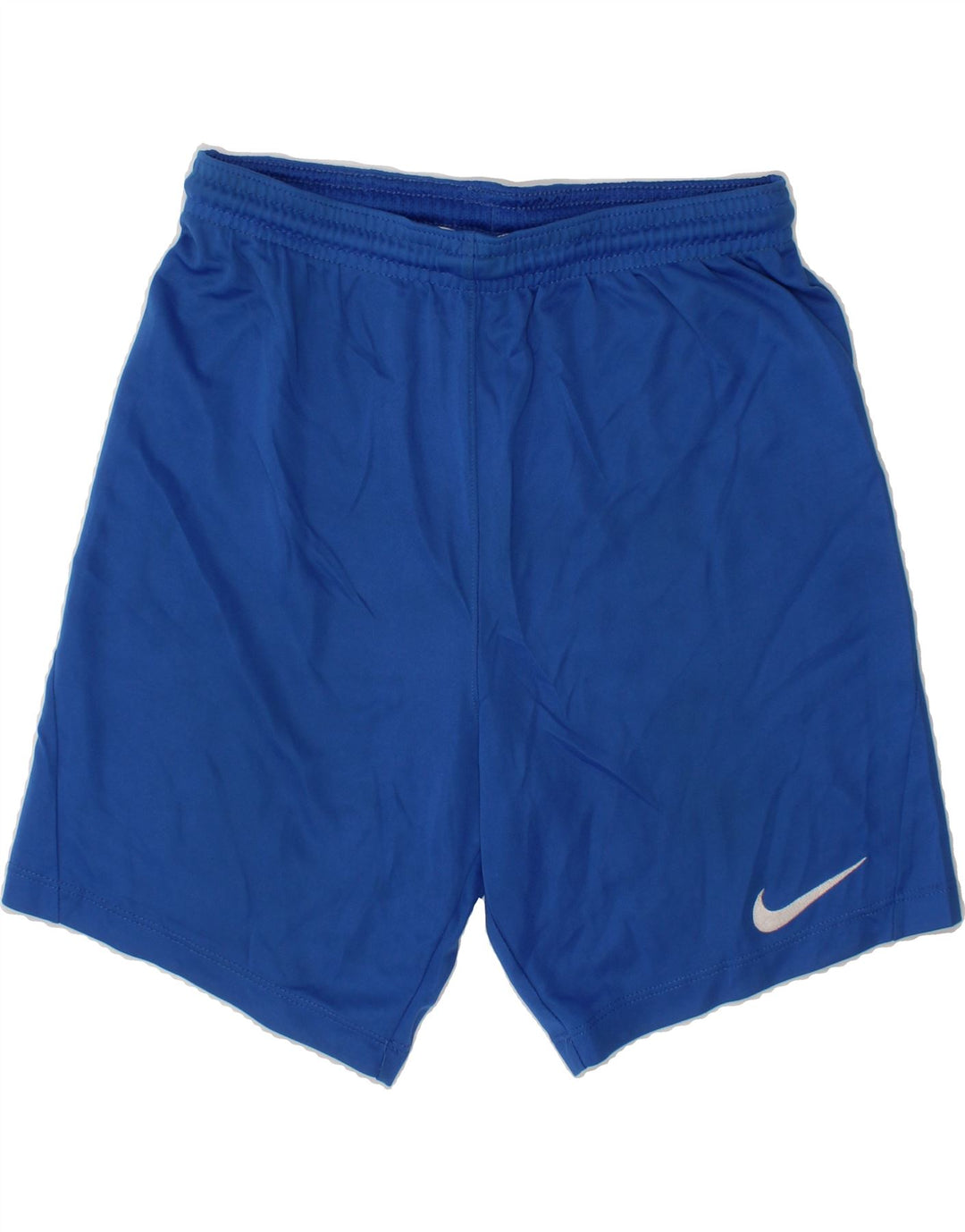 NIKE Boys Sport Shorts 10-11 Years Medium  Blue Polyester Vintage Nike and Second-Hand Nike from Messina Hembry 