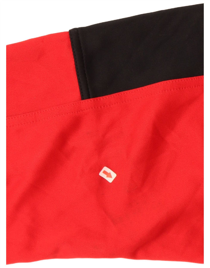 NIKE Pantalones de chándal para niño 13-14 años XL Rojo Colorblock Poliéster