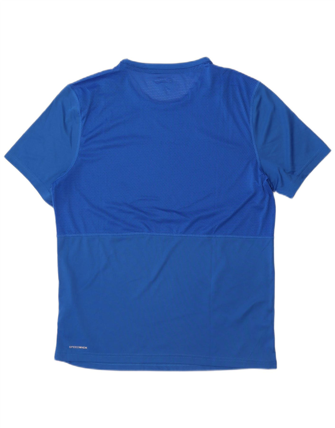 Reebok Camiseta para mujer Top UK 46 Grande Azul Colorblock Poliéster