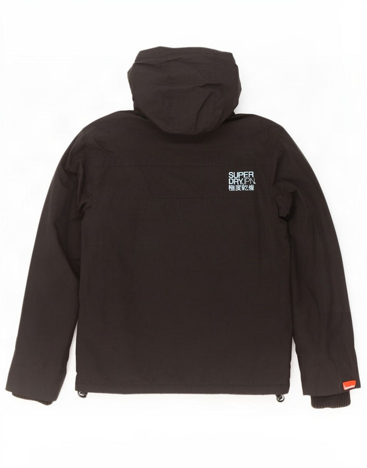 Superdry Chaqueta Cortavientos The Windcheater Graphic para Hombre UK 38 Medium Black