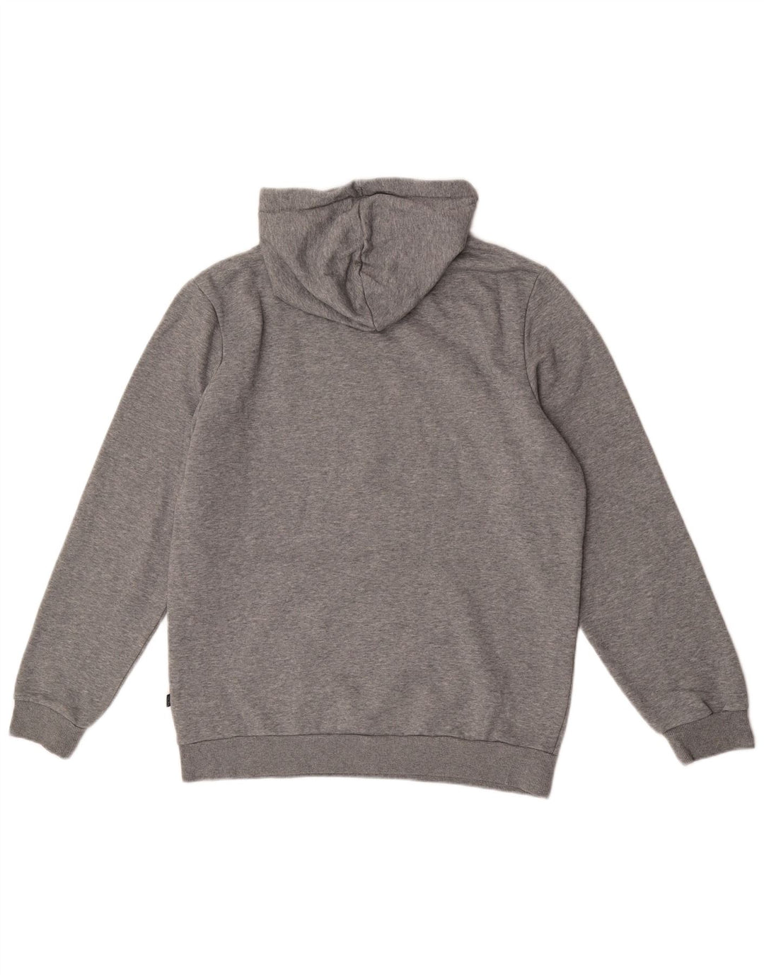Puma Hombre Sudadera Con Capucha Gráfica Jersey De Algodón Moteado Gris Medio