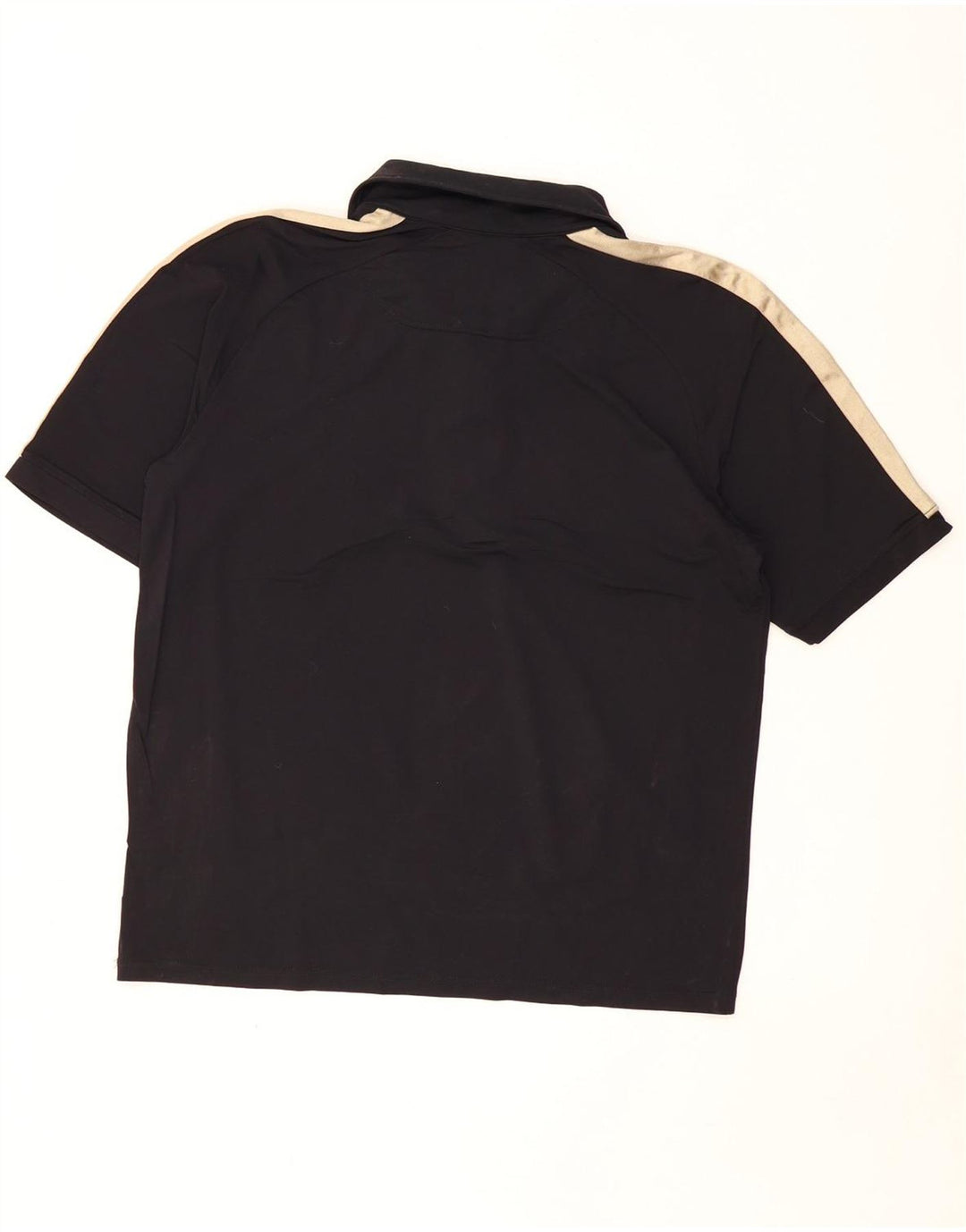 DIADORA Polo Gráfico Hombre Poliamida Color Block Medium Negro