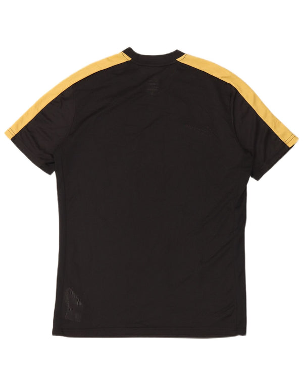 Camiseta Nike Dri Fit Slim Fit para hombre, talla grande, color negro, poliéster