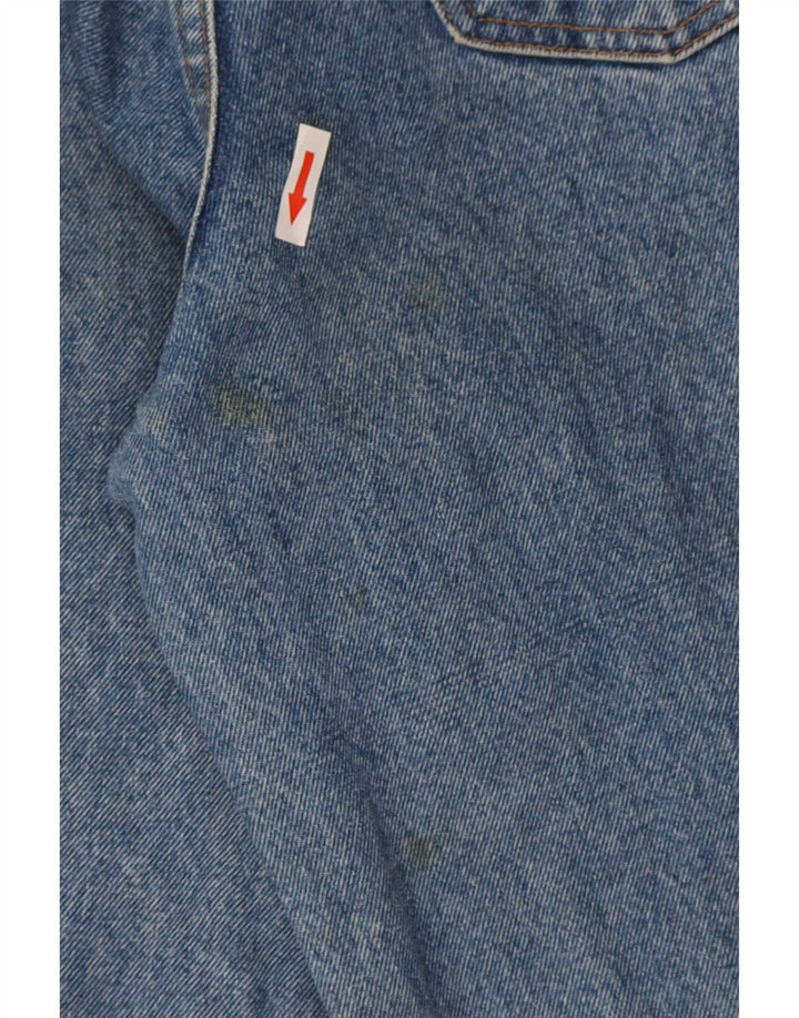 Vaqueros cónicos vintage para mujer W26 L29 Azul