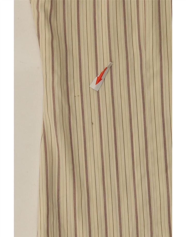 Camisa Sportmax para mujer UK 42 Medium Beige Rayas