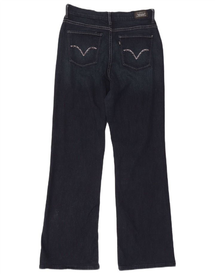 Levi's Jeans 512 Bootcut para mujer US 12 Large W30 L31 Azul marino
