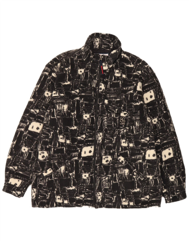 Chaqueta polar para hombre Invicta UK 38 Poliéster geométrico negro mediano