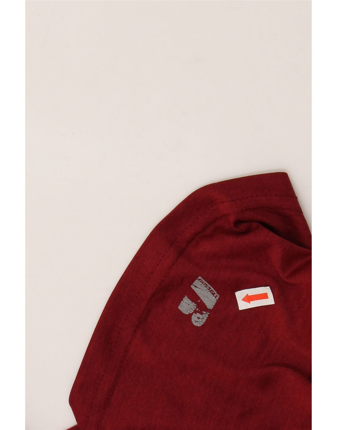 RUSSELL ATHLETIC Camiseta Dri-Power para hombre UK 38/40 Medio Rojo Poliéster