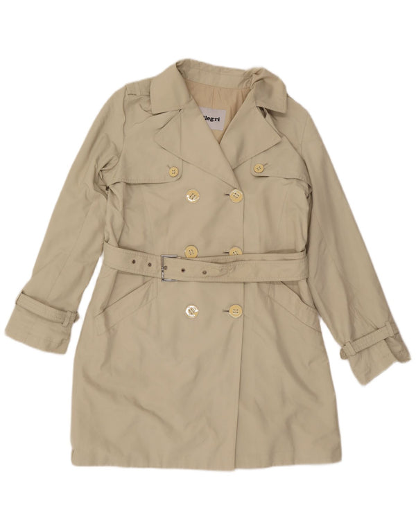 Gabardina Mujer Allegri IT 44 Poliéster Beige Medio