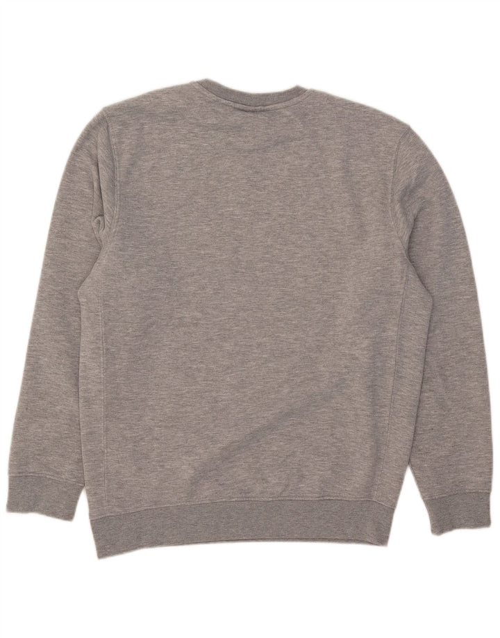 Nike - Sudadera con gráfico para hombre, talla grande, algodón gris