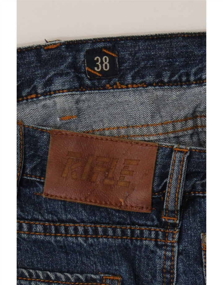 Vaqueros rectos para hombre Rifle W38 L33 Azul
