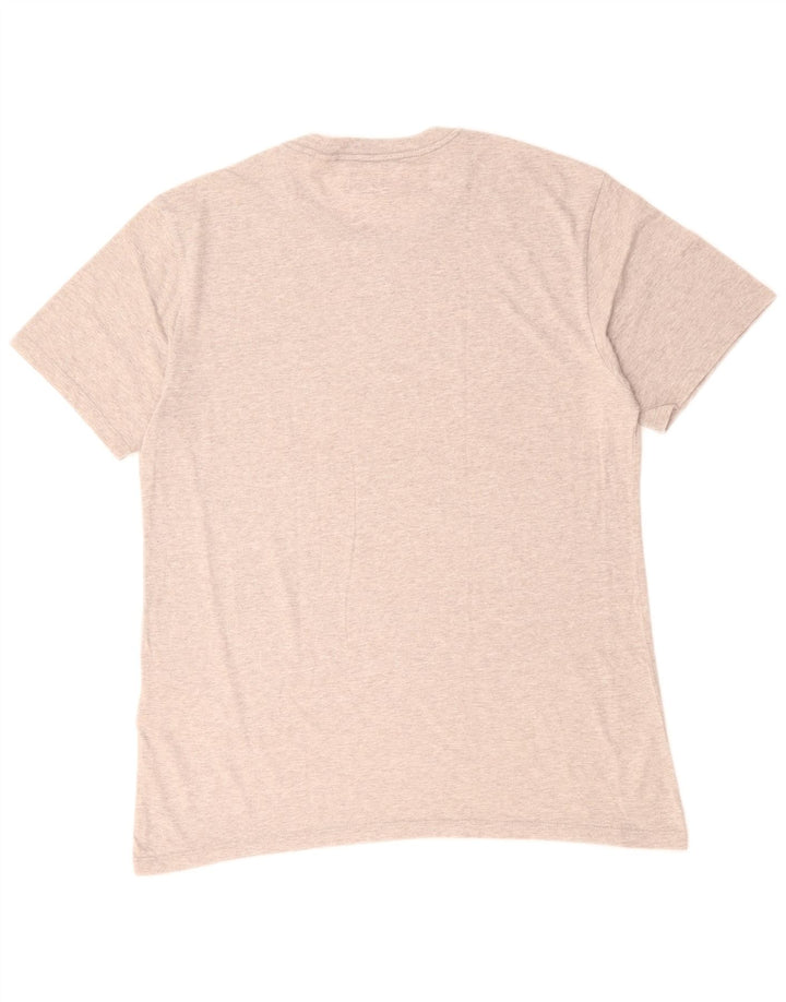 Camiseta Levi's para hombre Top grande de algodón gris