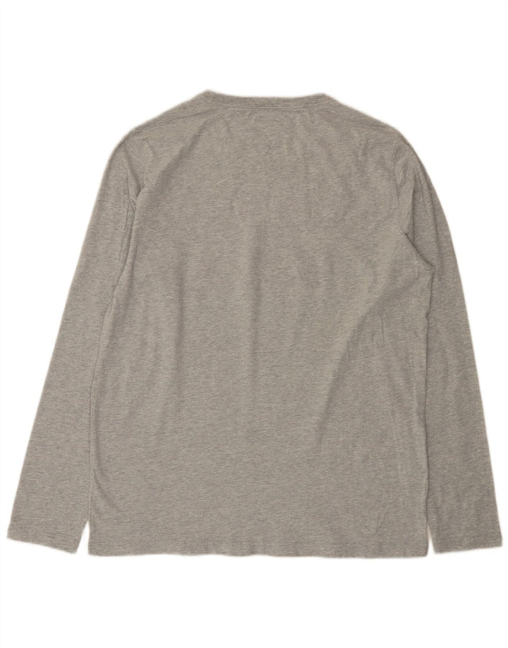 Tommy Hilfiger Camiseta gráfica para hombre de manga larga 2XL Algodón gris