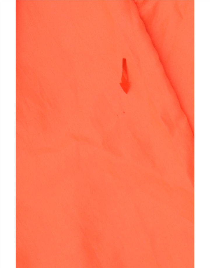 COSMOS Chaqueta cortavientos con gráfico de corte holgado para hombre UK 36 Small Black