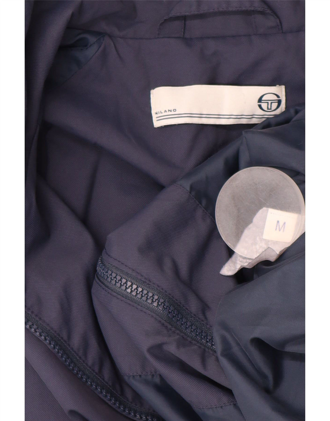 SERGIO TACCHINI Chaqueta bomber Milano para hombre UK 38 Medium Azul marino