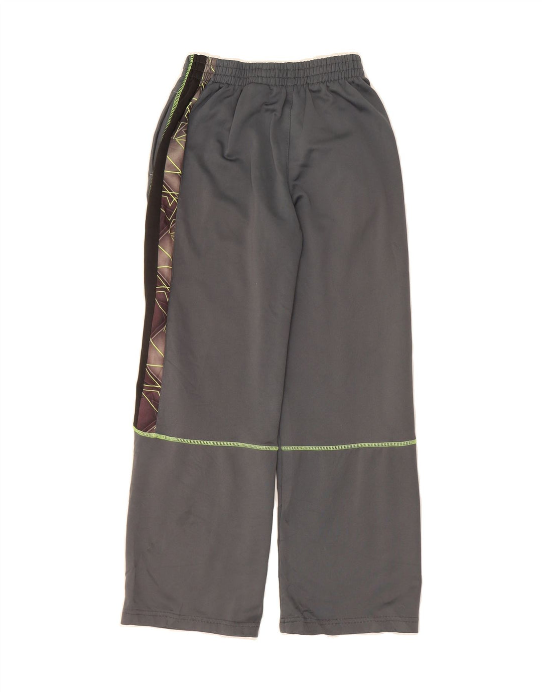 REEBOK Boys Tracksuit Trousers 11-12 Years Medium Grey Colourblock Vintage Reebok and Second-Hand Reebok from Messina Hembry 