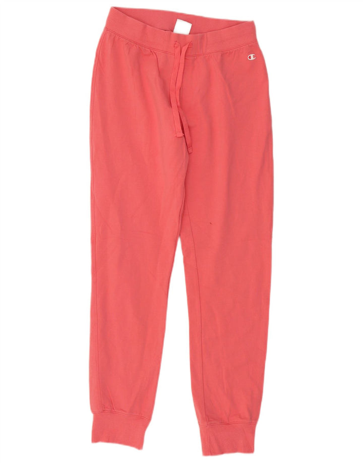 Champion Pantalones de chándal para mujer Joggers UK 12 Medium Pink Cotton