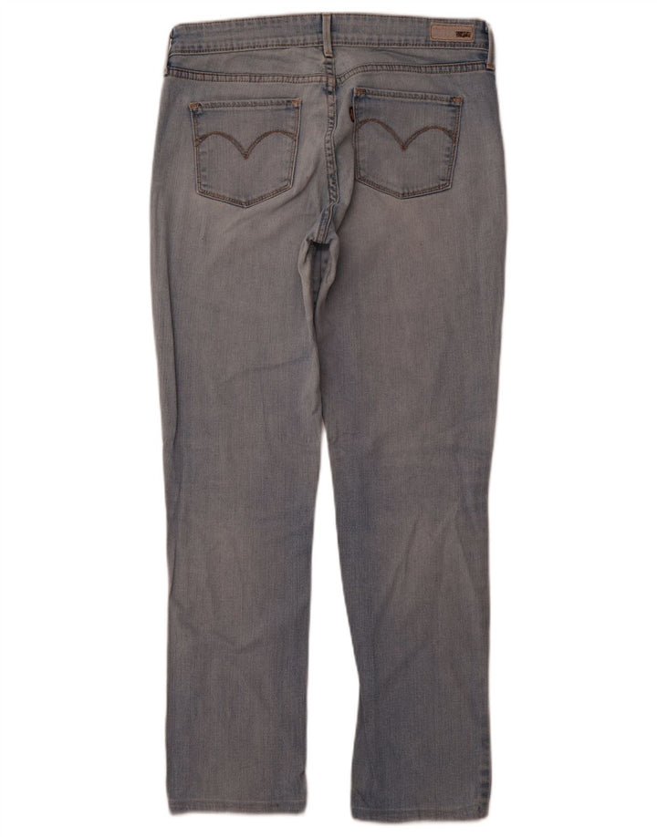 LEVI'S Jeans ajustados con tiro clásico y curva ligera para mujer W29 L28 Azul