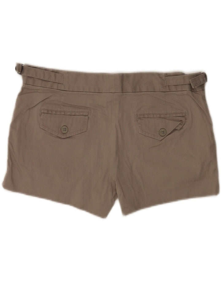 Gap Pantalones cortos chinos para mujer UK 12 Medium W32 Algodón gris