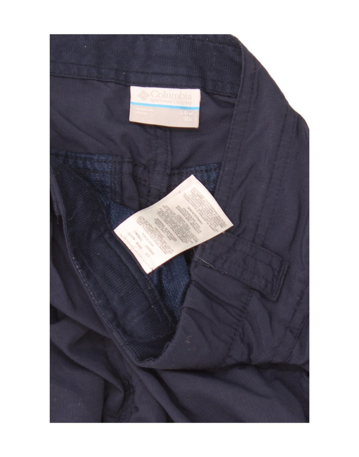 Shorts cargo para hombre COLUMBIA W38 XL Nylon azul marino