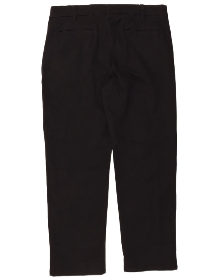 Pantalones chinos rectos Lee para hombre W36 L30 Algodón negro