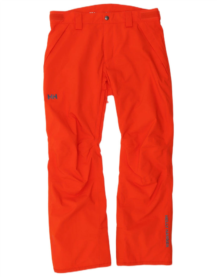 Helly Hansen Pantalones De Esquí Hombre Poliéster Rojo Mediano