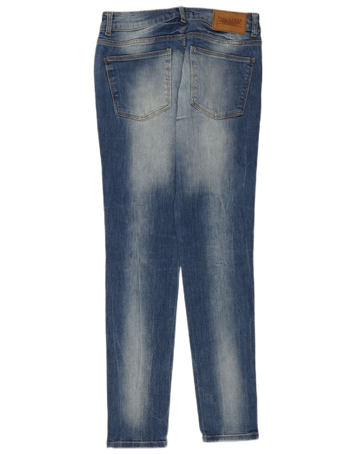 Zara Vaqueros Pitillo Mujer EU 40 Mediano W30 L30 Azul