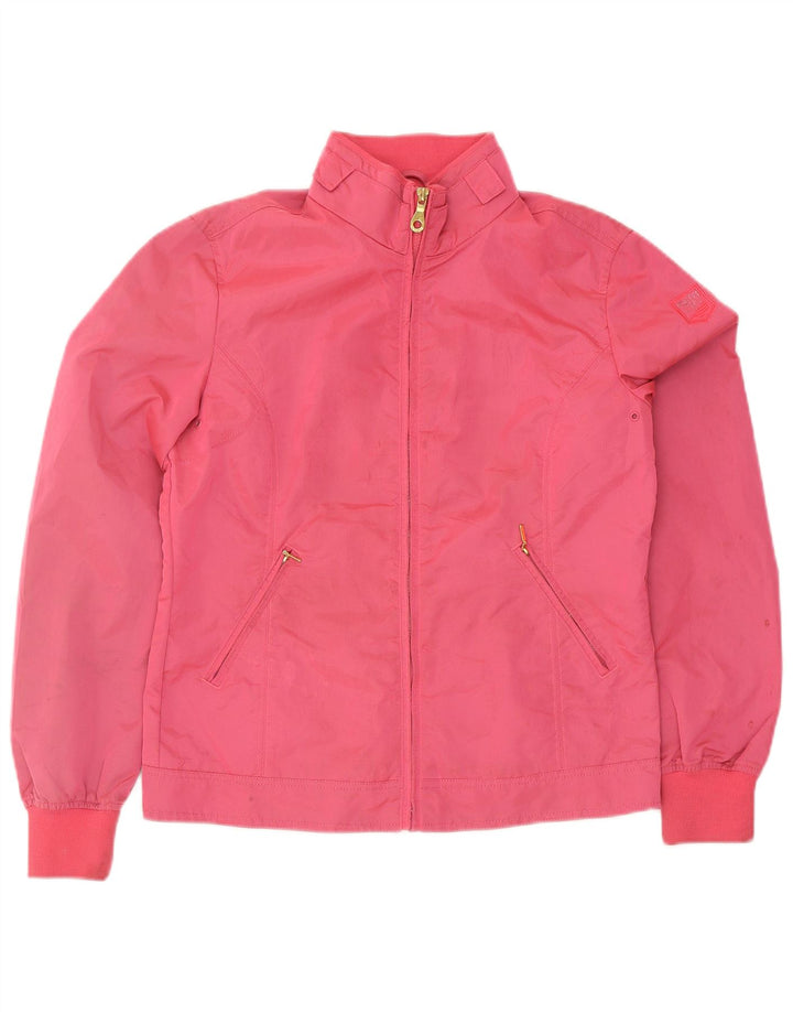 Playlife Chaqueta Bomber para Mujer UK 46 Grande Poliamida Rosa